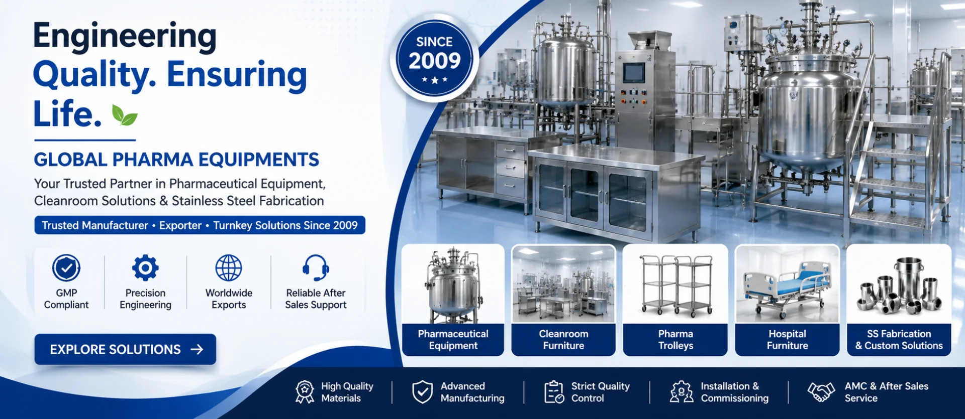 Pharma Equipments Manufacturers in Maharashtra