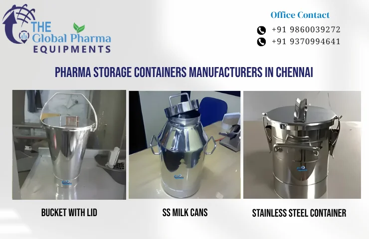 Pharma Storage Containers Manufacturers in Chennai