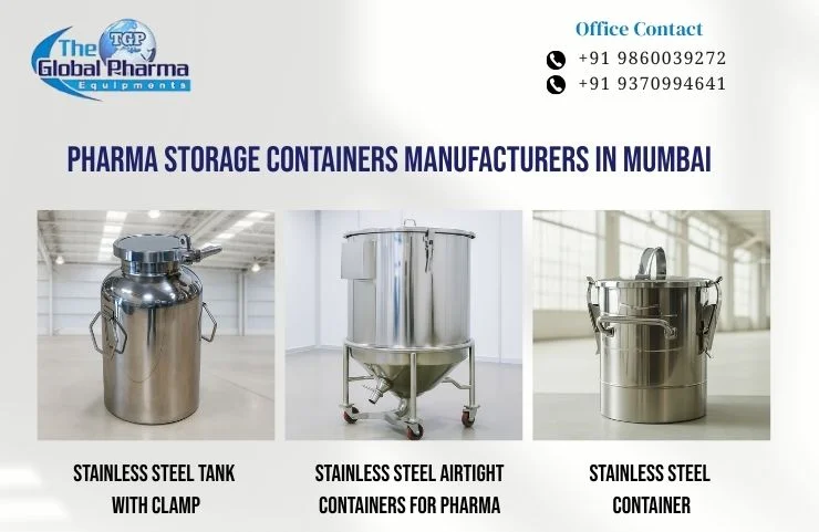 Pharma Storage Containers Manufacturers in Mumbai