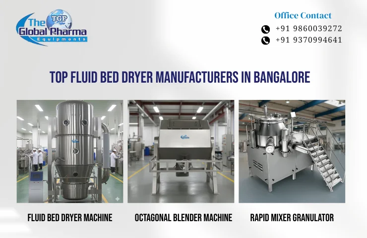 Top Fluid Bed Dryer Manufacturers in Bangalore