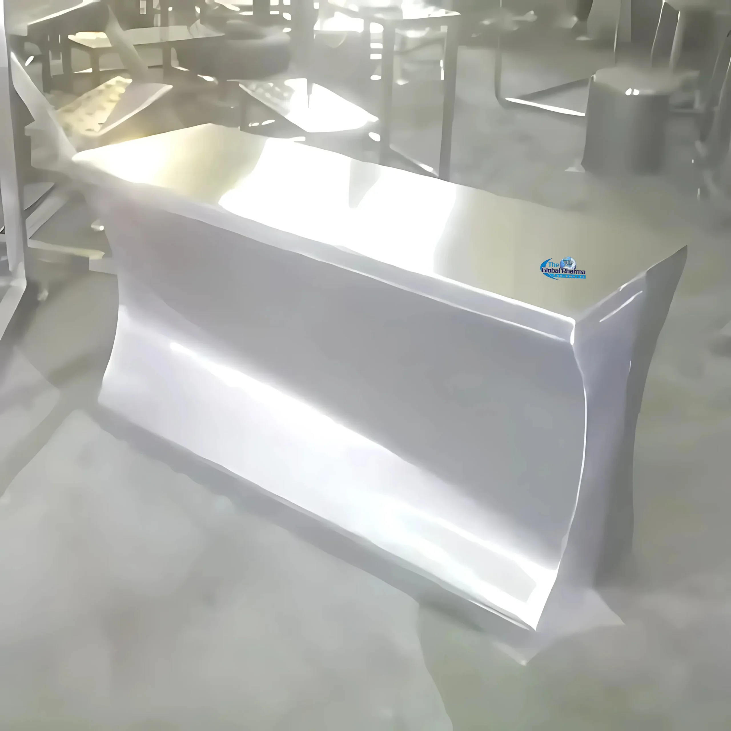 Stainless Steel Curved Cross Over Bench in Maharashtra