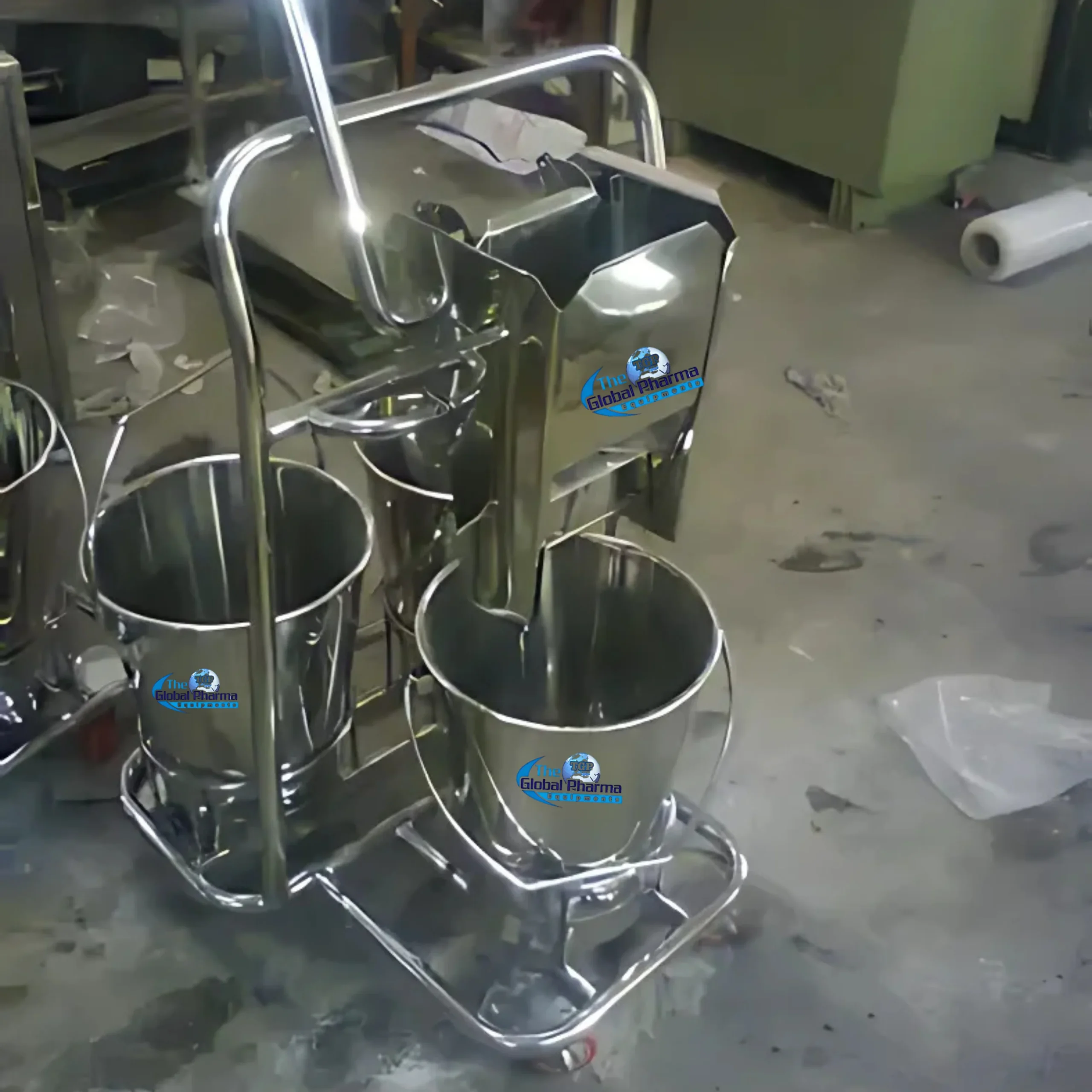 Stainless Steel Mopping Trolley Manufacturers in Maharashtra