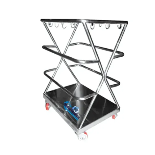 Stainless Steel Used Apron Trolley Manufacturers in Bareilly