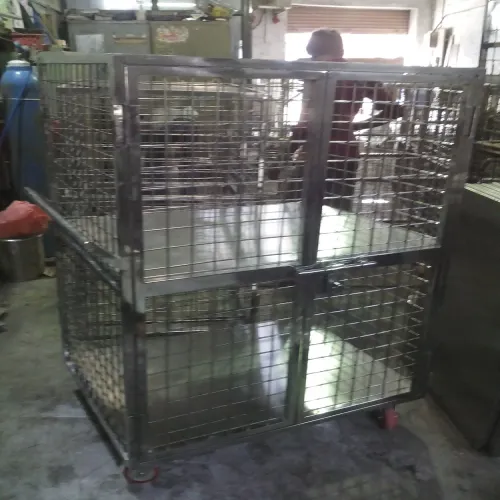 Stainless Steel Cage Trolley Manufacturers in Maharashtra