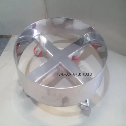 Stainless Steel Container Trolley Manufacturers in Maharashtra