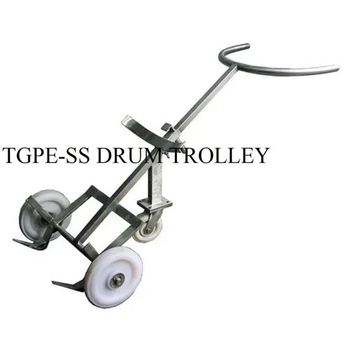 Stainless Steel Drum Trolley Manufacturers in Maharashtra