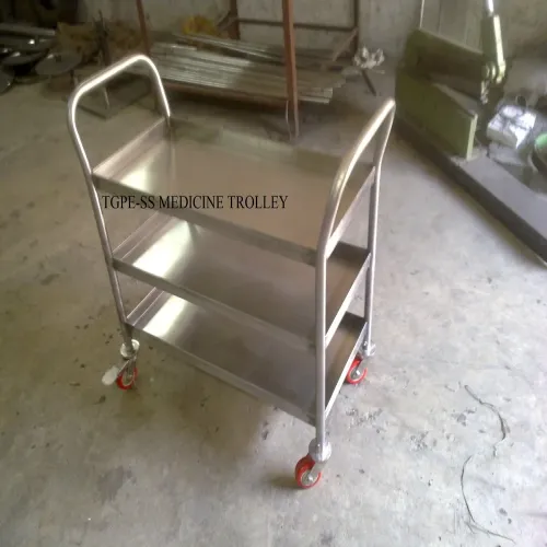 Stainless Steel Medical Equipment Trolley Manufacturers in Maharashtra