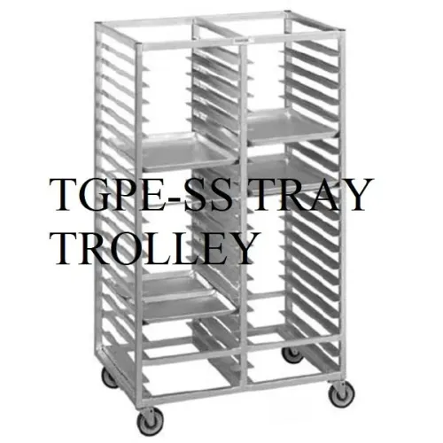 Stainless Steel Tray Trolley (Hotel Industry) Manufacturers in Maharashtra