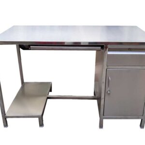 Stainless Steel Computer Table