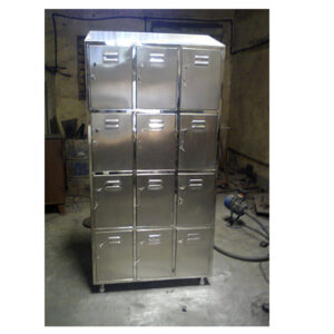 Stainless Steel Locker with 12 Compartment