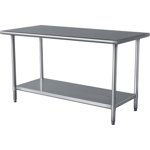 Stainless Steel Work Table Under Shelf