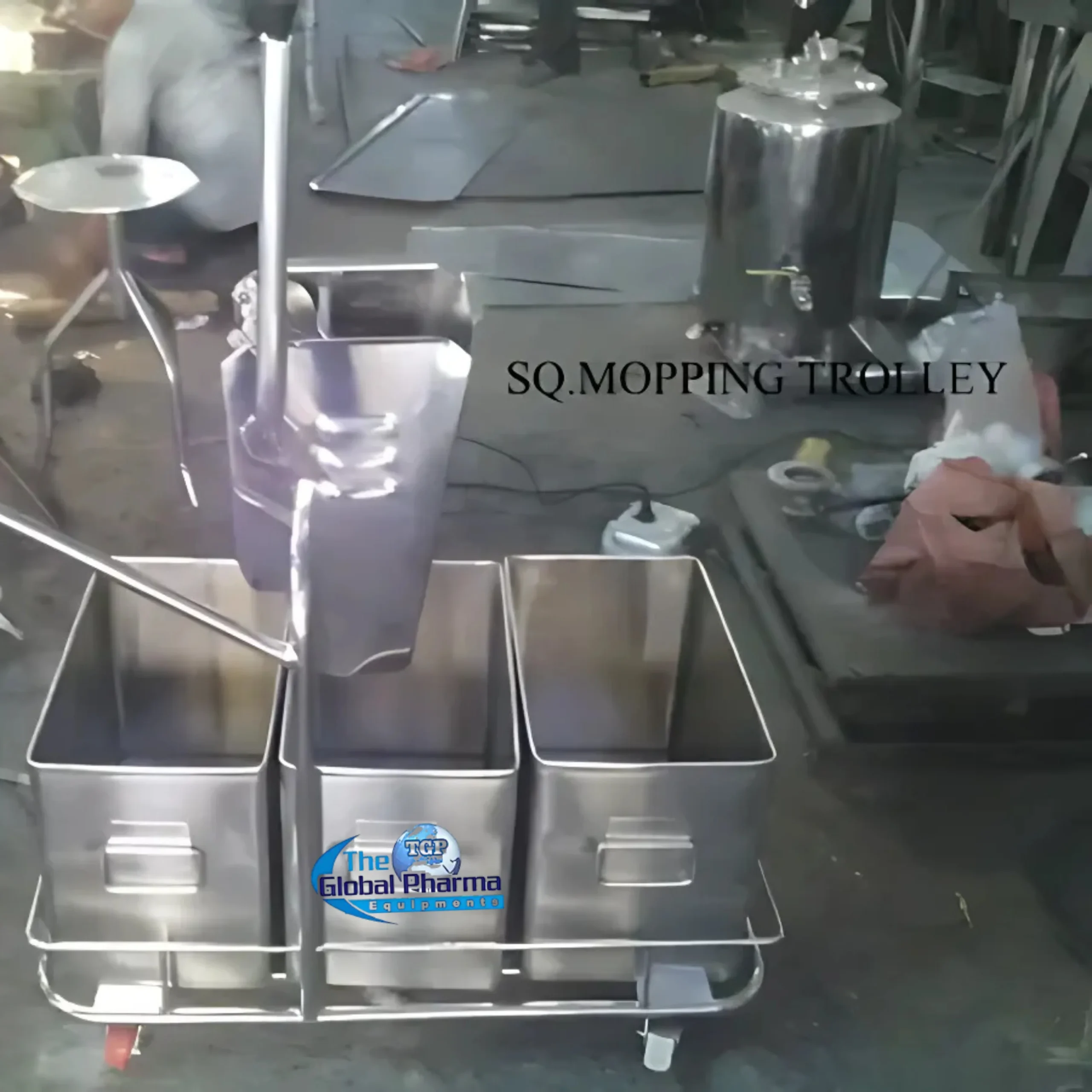 SS Mopping Trolley
