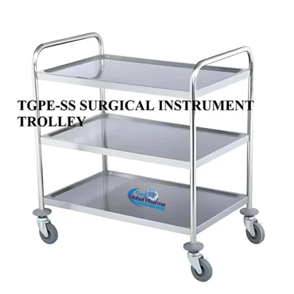 SS Surgical Instrument Trolley