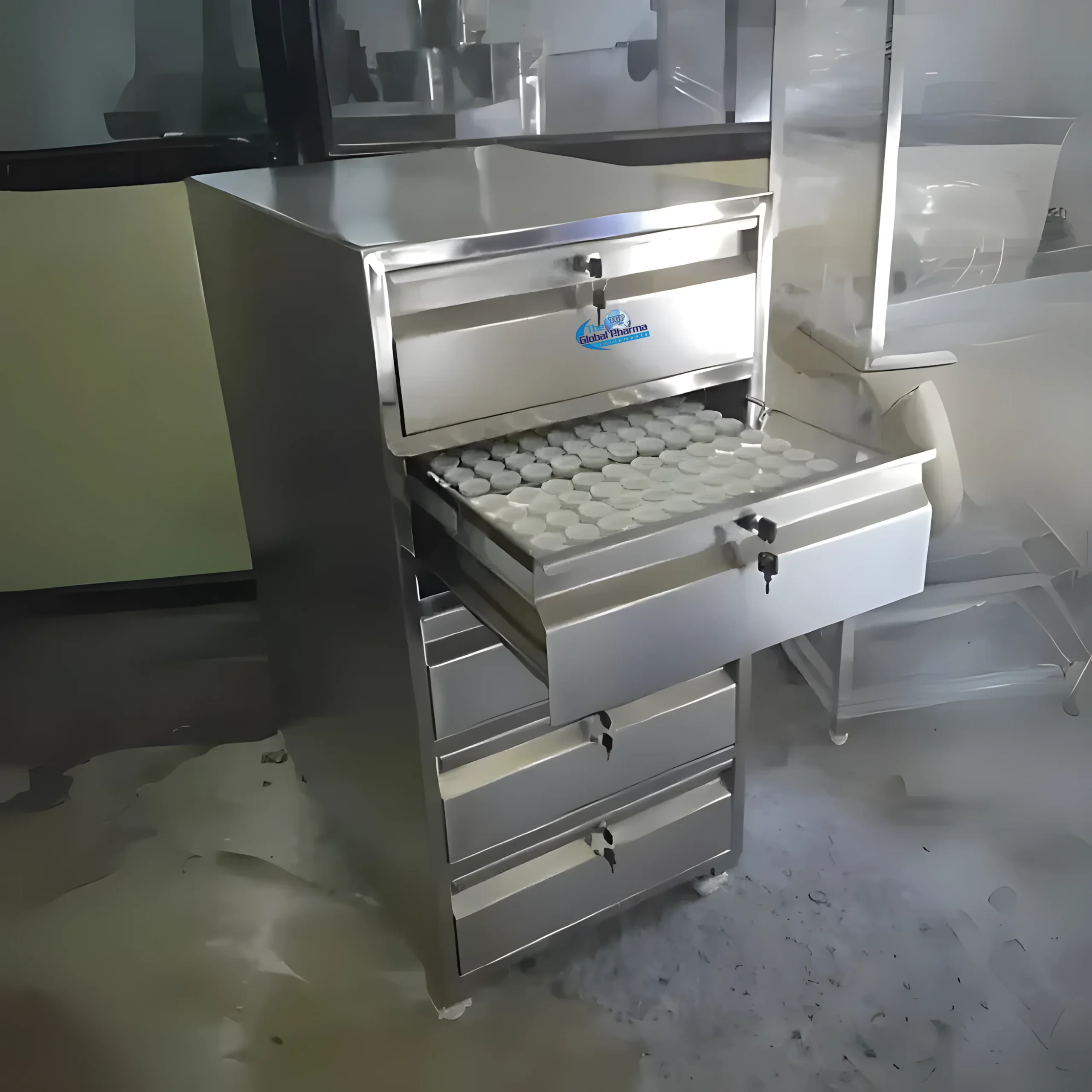 Stainless Steel Punch Cabinet