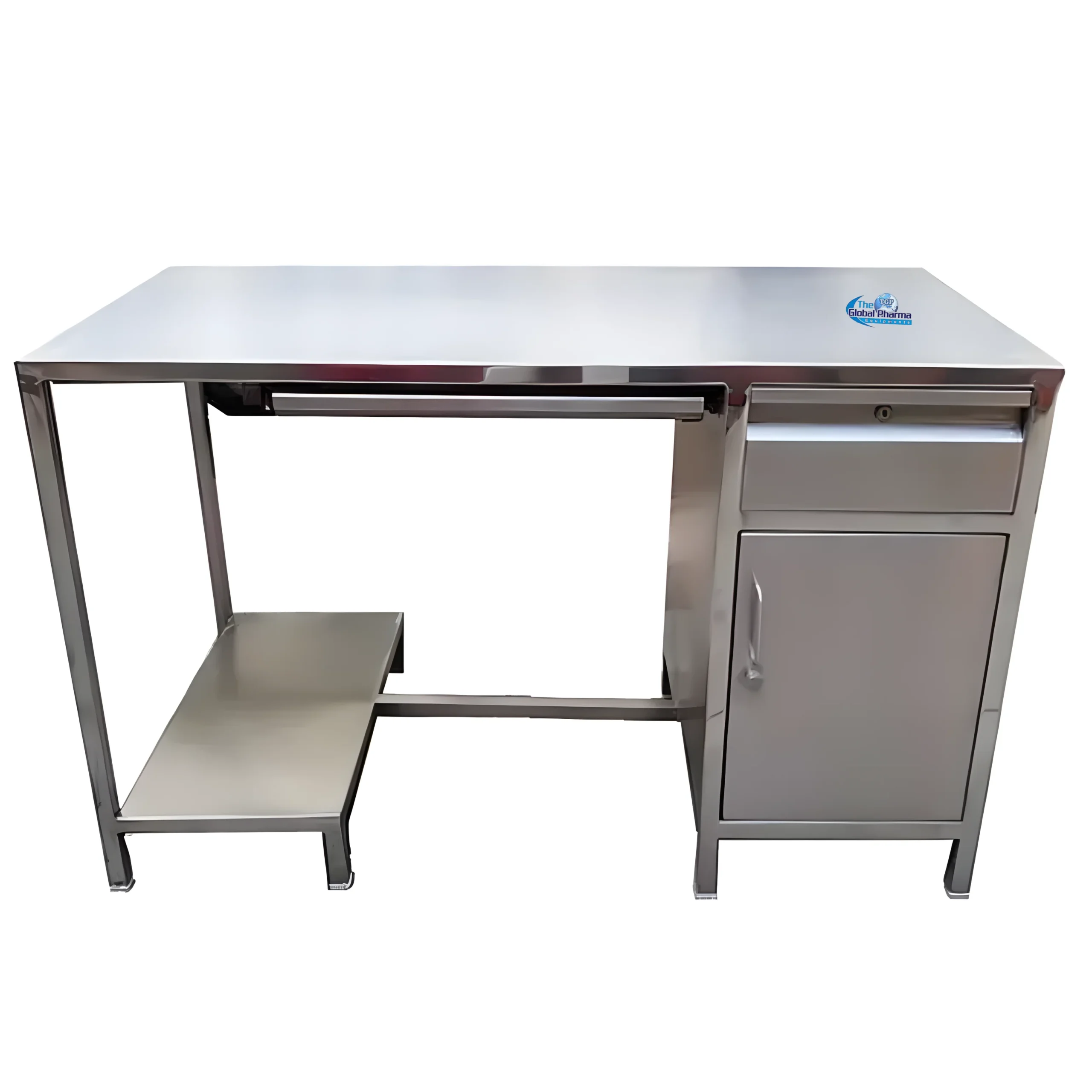 Stainless Steel Computer Table