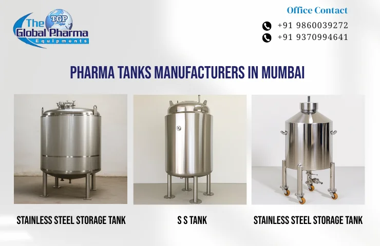 Pharma Tanks Manufacturers In Mumbai