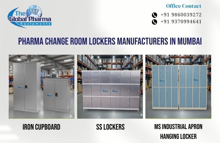 Pharma Change Room Lockers Manufacturers in Mumbai