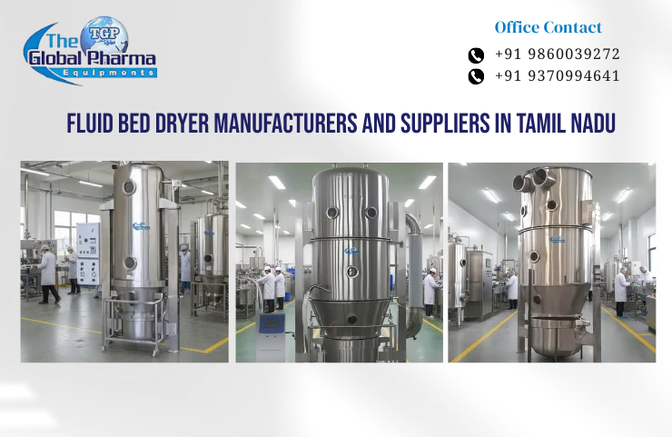 Fluid Bed Dryer Manufacturers and Suppliers in Tamil Nadu