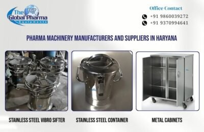 Pharma Machinery Manufacturers and Suppliers in Haryana