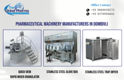 Pharmaceutical Machinery Manufacturers in Dombivli