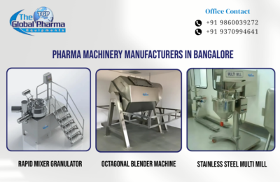 Pharma Machinery Manufacturers in Bangalore