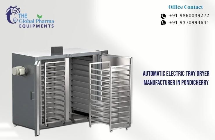 Automatic Electric Tray Dryer Manufacturer in Pondicherry