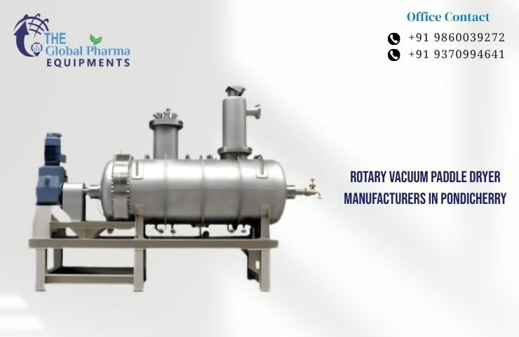 Rotary Vacuum Paddle Dryer Manufacturers in Pondicherry