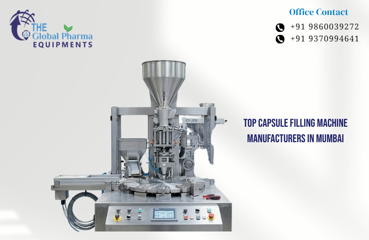 Top Capsule Filling Machine Manufacturers in Mumbai