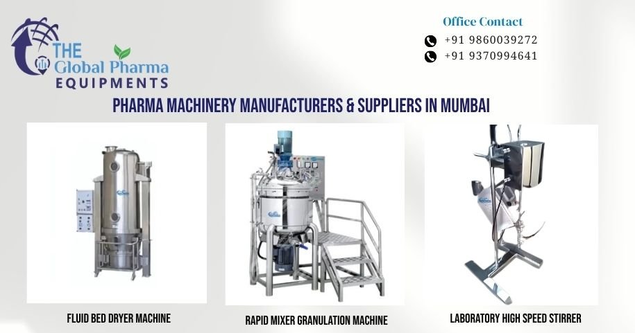 Best Pharma Machinery Manufacturers & Suppliers in Mumbai