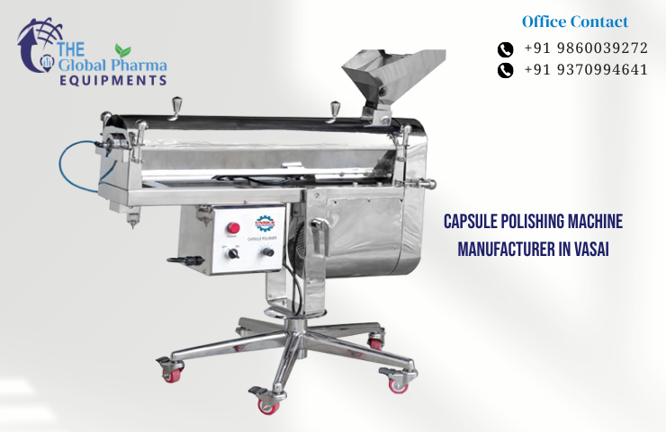 Capsule Polishing Machine Manufacturer in Vasai