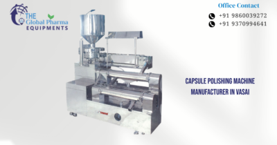 Capsule Polishing Machine Manufacturer in Vasai