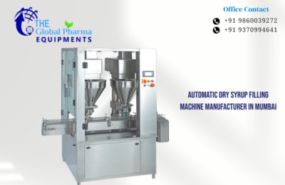 Automatic Dry Syrup Filling Machine Manufacturer in Mumbai