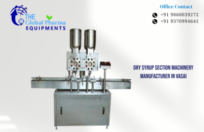 Dry Syrup Section Machinery Manufacturer in Vasai